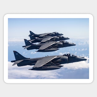 Harrier Quartet Sticker